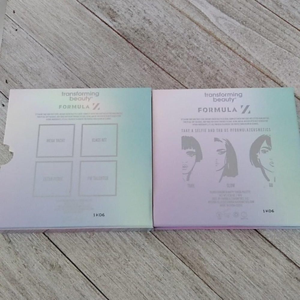 NIB FORMULA Z COSMETICS Transforming Beauty Cheek Palette - Picture 5 of 11